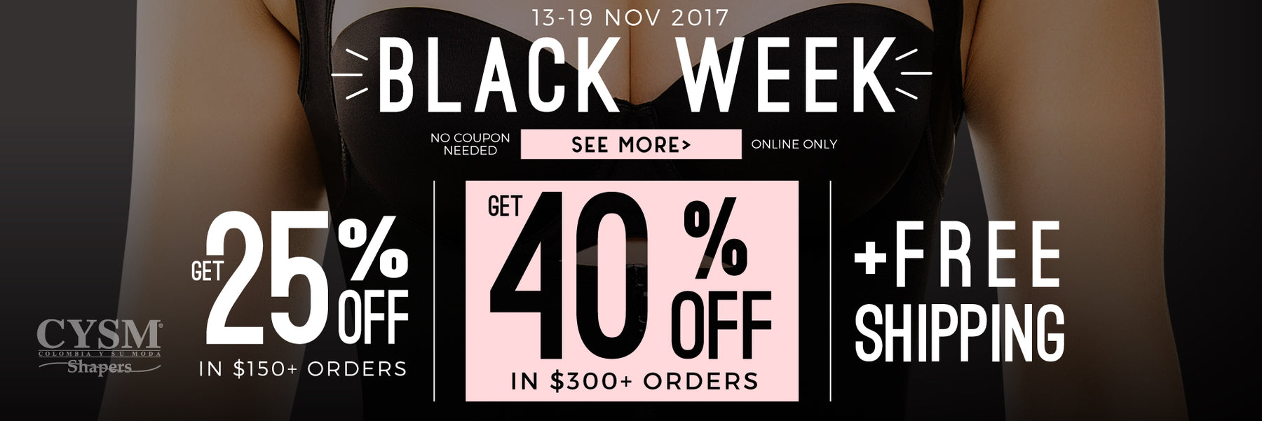 BLACK WEEK 2017 IS HERE, the best sales of the year.