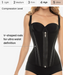 Vest with V shape & zipper - Style 1328-CYSM Shapers- .