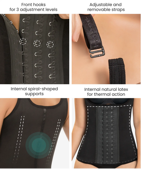 Black Ultra Waist Cincher 3-Pack in style 1331-CYSM Shapers- Bundle.