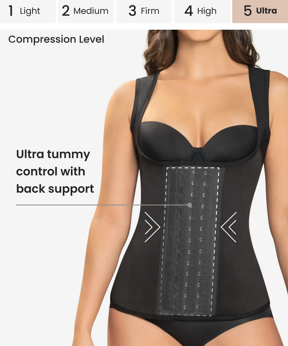 Full control body shaper vest - Style 1334-CYSM Shapers- Ultra-Silueta.