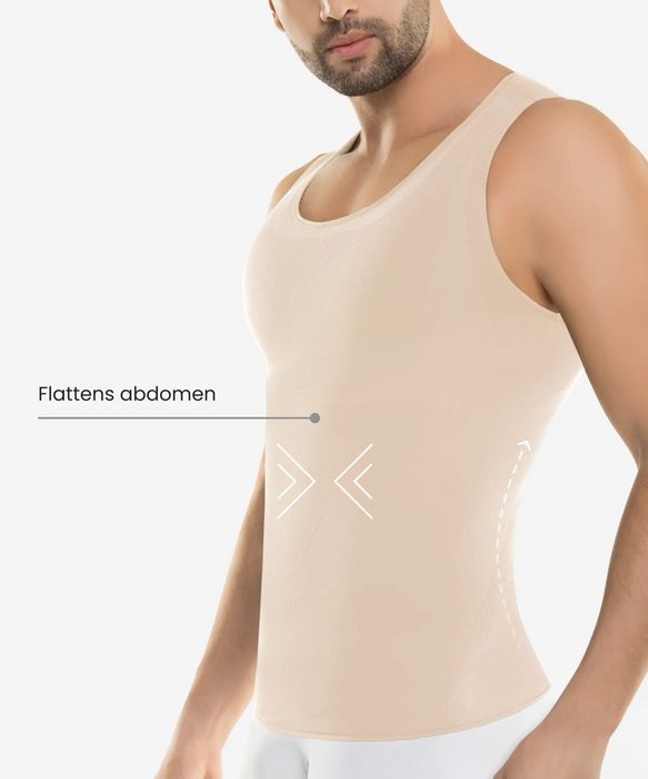 Men's seamless control compression shirt - Style 1518-CYSM Shapers- Seamless.