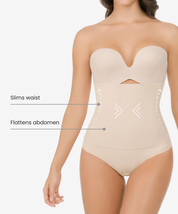 Strapless Ultra Compression Body Shaper - Style 1560-CYSM Shapers- Seamless.