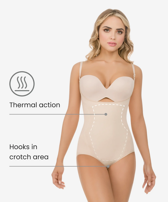 Seamless thermal abdomen focused body shaper - Styles 1577 / 1578-CYSM Shapers- Seamless.