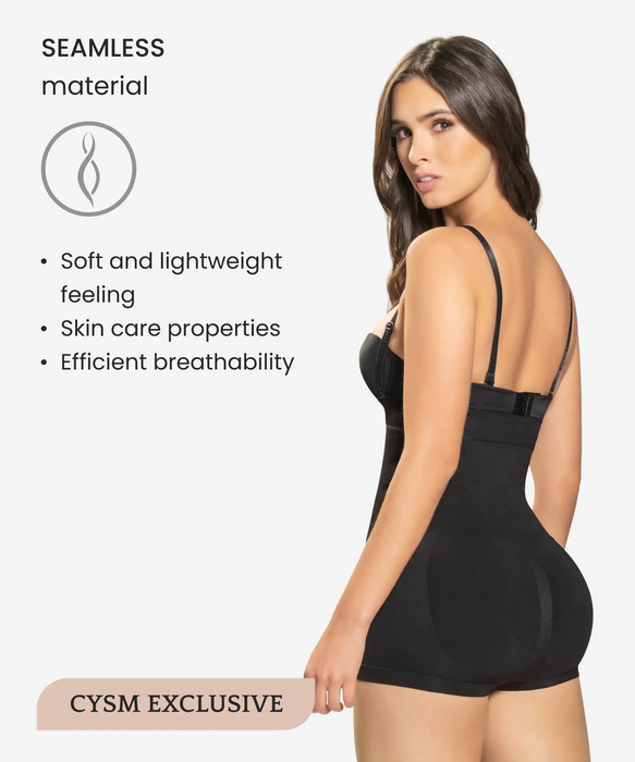 Seamless underbust body shaper in boyshort - Style 1580-CYSM Shapers- Seamless.