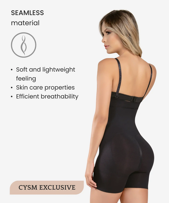 Seamless Strapless Full Body Shaper 3-Pack in style 1588-CYSM Shapers- Bundle.