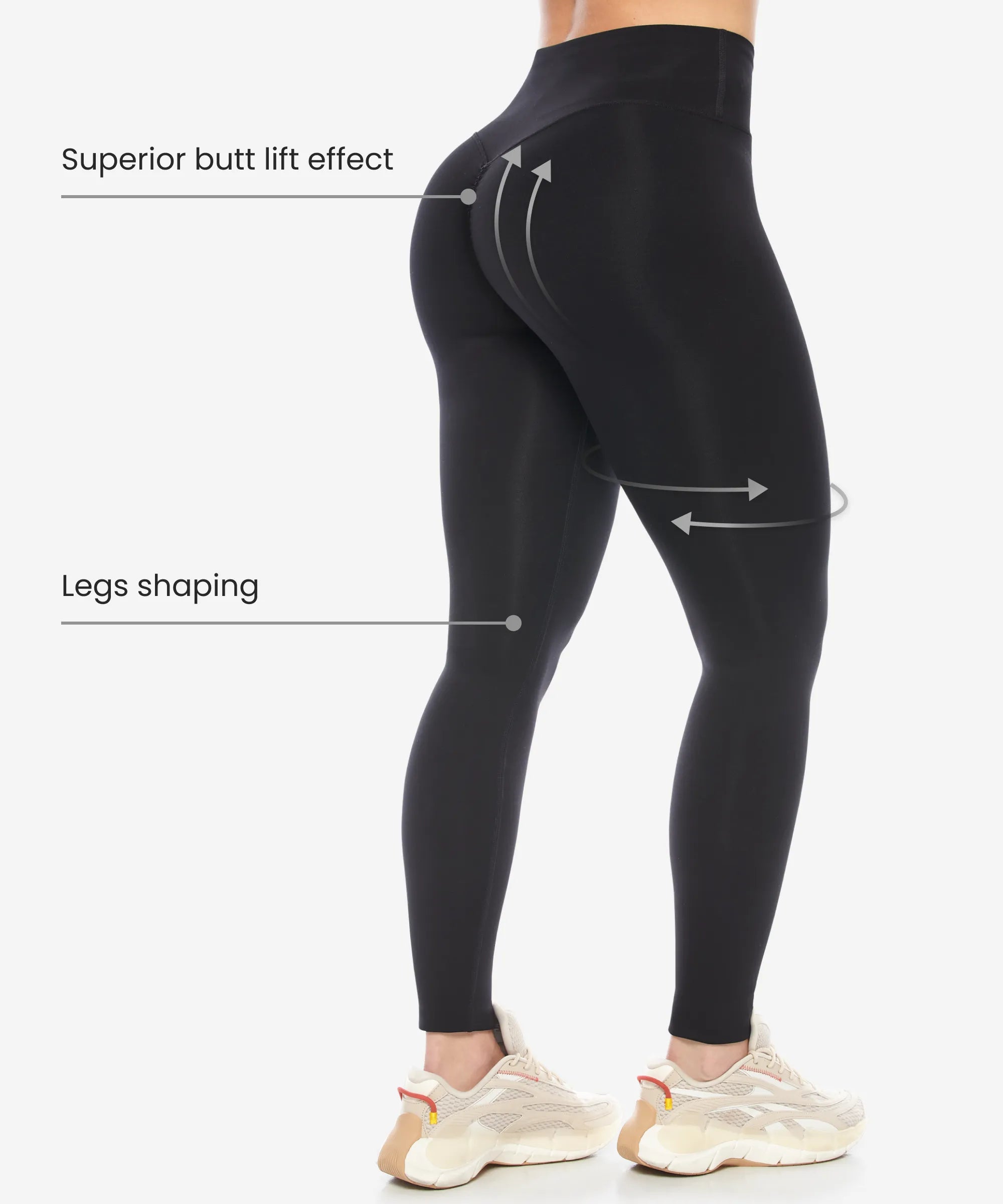 Curvy Legging | Scrunch Butt Fit back benefits