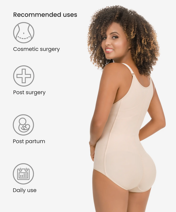 Slimming body shaper with back support - Styles 2108/2113-CYSM Shapers- Ultra-Compresion.