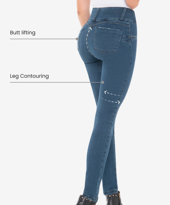 Mix Pack - 3 Push Up Jeans in styles 2128-2119-2122-CYSM Shapers- Bundle.