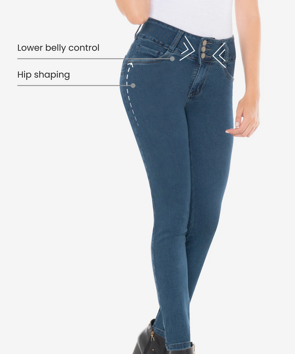 Mix Pack - 3 Push Up Jeans in styles 2128-2119-2122-CYSM Shapers- Bundle.