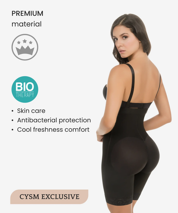 Strapless gradual compression bodysuit - Style 258-CYSM Shapers- Shapewear.