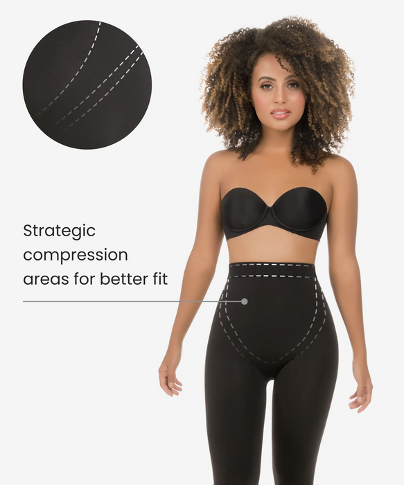 Seamless abdomen control butt-lifter leggings - Style 3108-CYSM Shapers- Seamless.