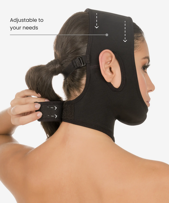 Post surgery compression face wrap - Style 356-CYSM Shapers- Shapewear.