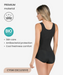 Thermal body shaper with wide straps - Style 385-CYSM Shapers- Termico.