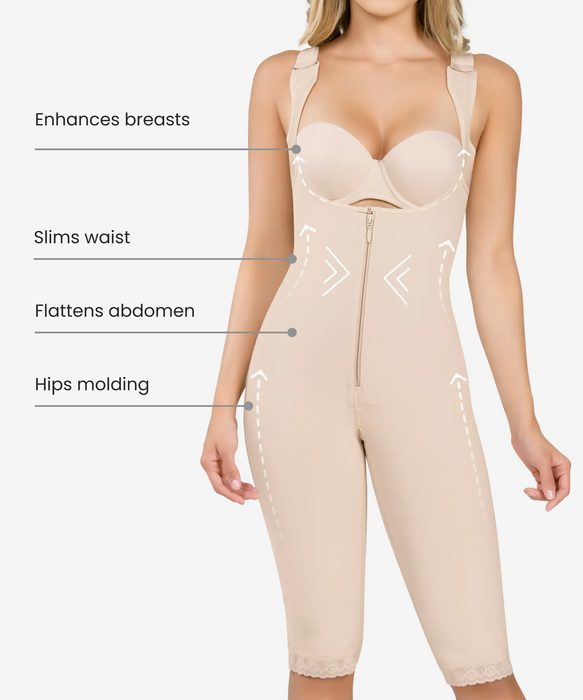 Thermal compression full body shaper - Style 393-CYSM Shapers- Termico.