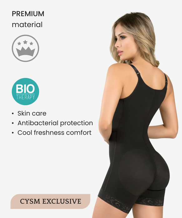 Braless compression bodysuit - Style 435-CYSM Shapers- Ultra-Silueta.