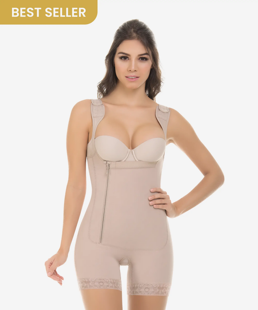 Tummy Control Body Shaper in Boyshort - 436 style