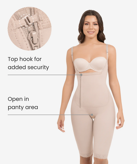 High compression full body shaper - Style 437-CYSM Shapers- Ultra-Silueta.