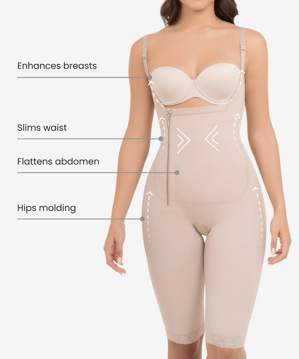 High compression full body shaper - Style 437-CYSM Shapers- Ultra-Silueta.