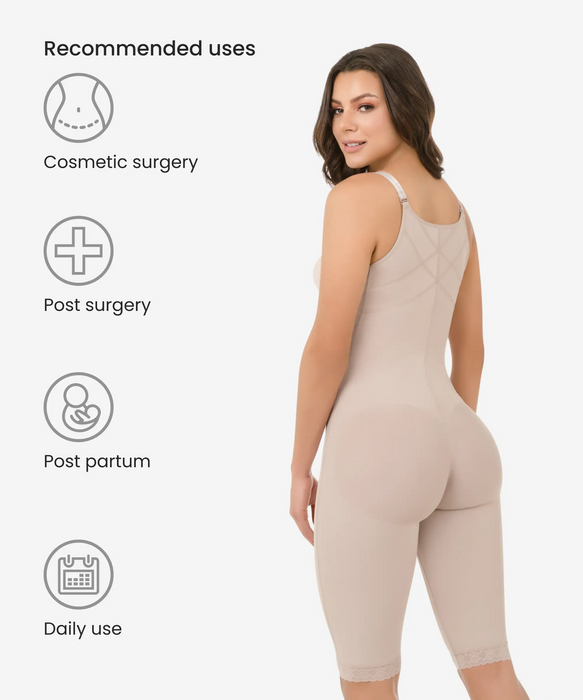 High compression full body shaper - Style 437-CYSM Shapers- Ultra-Silueta.