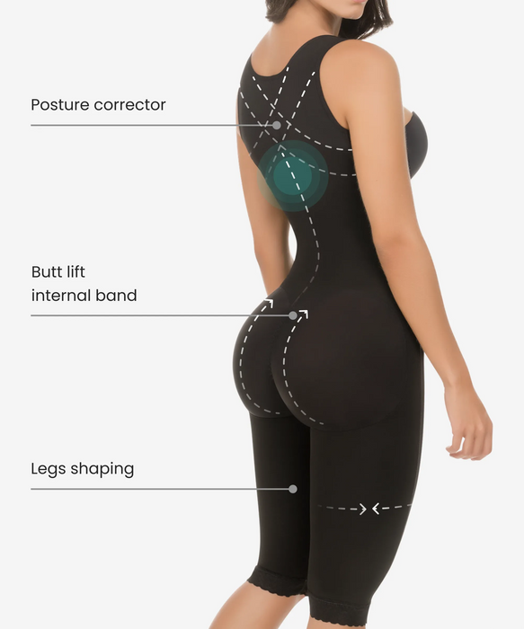 Slim and firm control bodysuit - Style 438-CYSM Shapers- Ultra-Silueta.