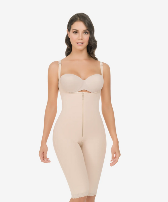 The High- Control Open-Bust Contouring Bodysuit - Style 490-CYSM Shapers- Ultra-Silueta.