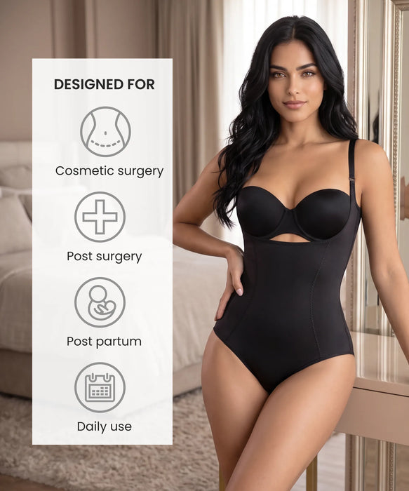 Ultra-Light Sculpting Body Panty Style 506  High Compression & Booty Lift