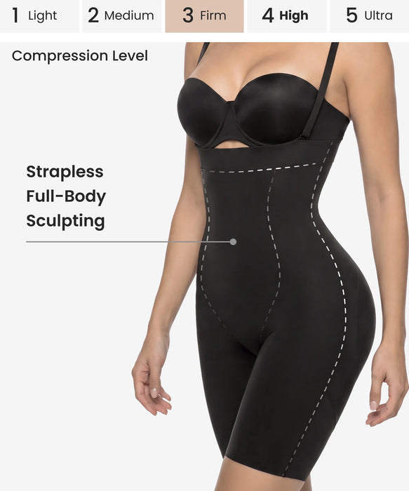 Compression level of the product Ultra-Light Sculpting Strapless Style 510