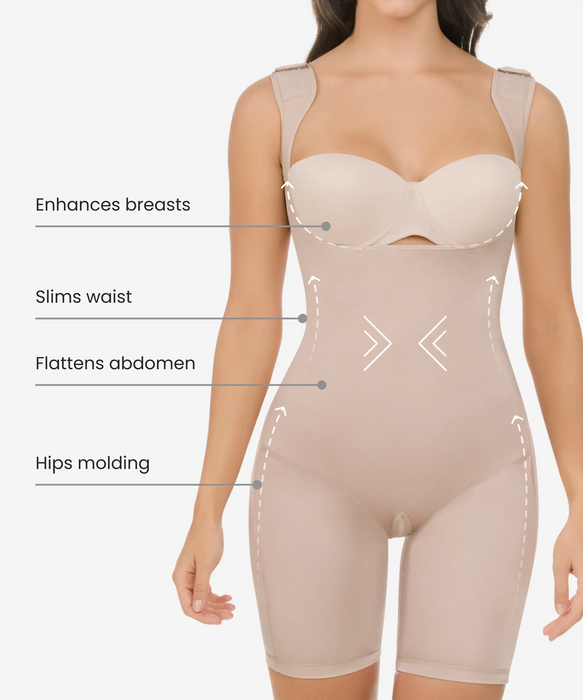 Extra support ultra flex slimming bodysuit - Style 609-CYSM Shapers- Ultra Flex.