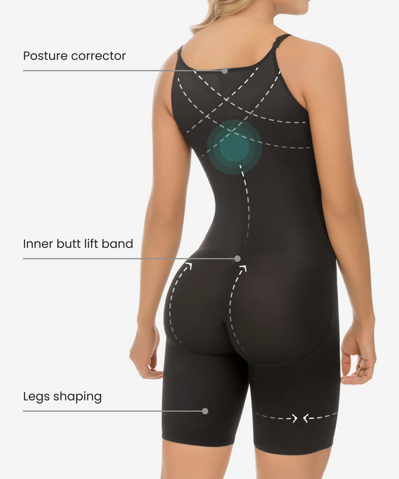 Ultra Flex Slimming Bodysuit Shaper - Style 617-CYSM Shapers- .