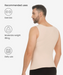 Men’s posture corrector thermal vest - Style 7005-CYSM Shapers- Ultra-Compresion.