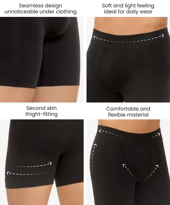 Seamless butt-lifter control boxer - Style 7020-CYSM Shapers- Seamless.