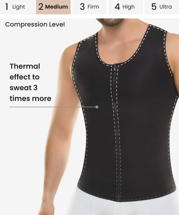 Men’s high performance thermal vest - Style 8011-CYSM Shapers- Termico.