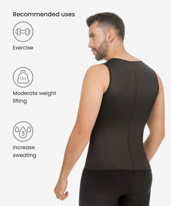 Men’s high performance thermal vest - Style 8011-CYSM Shapers- Termico.