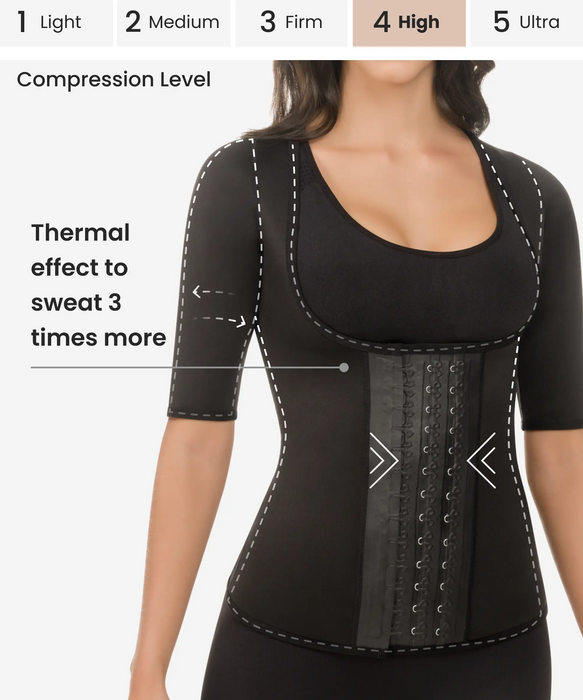 Ultra sweat sleeves vest - Style 8020-CYSM Shapers- Termico.