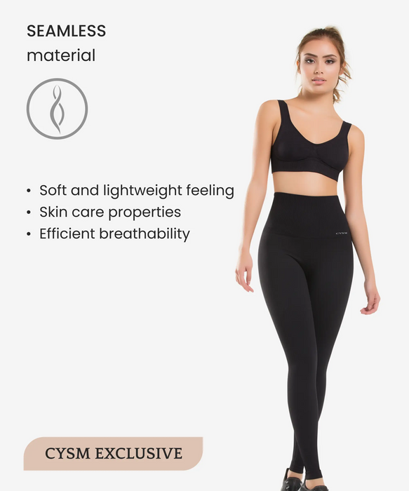 Ultra compression and abdomen control fit legging - Style 910-CYSM Shapers- Fit Leggings.