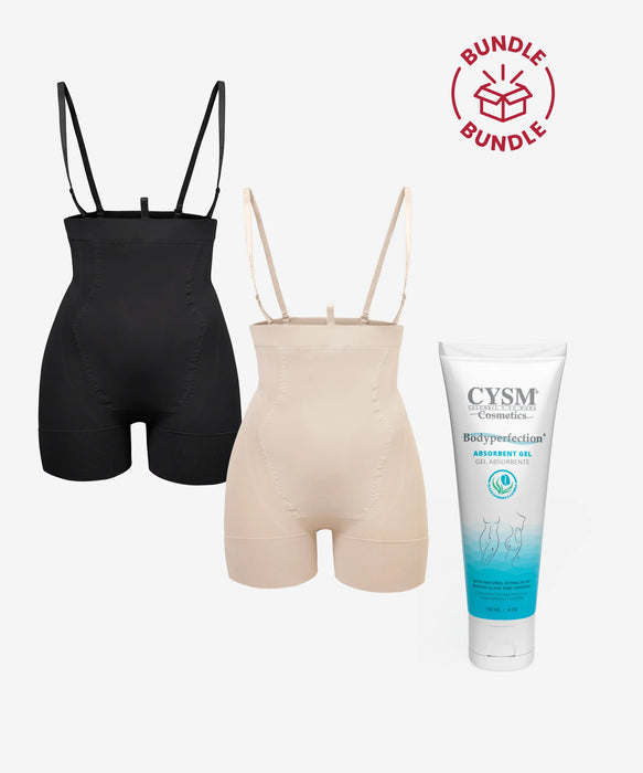 Bundle - 2 Strapless Bodysuits + Sculpting Gel